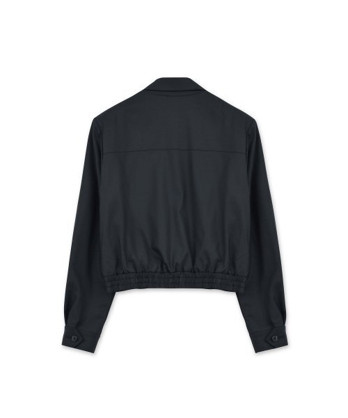 BROWNYARD（ブラウンヤード）の「W ウールブルゾン、ブラック（ブルゾン・レディース・その他・1/2）」の5枚目の写真