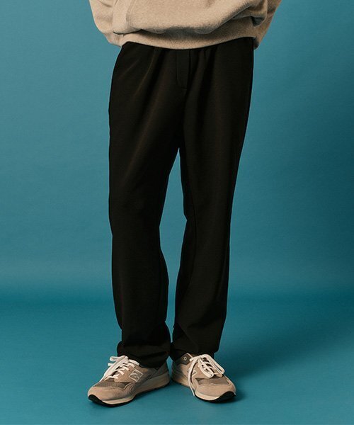 KOLEAT（コレット）の「[Fluffy ver.] MEN Winter Banding Wide Slacks Pants [Black] Winter pants ver.（スラックス・メンズ・その他・MEDIUM/LARGE）」の3枚目の写真