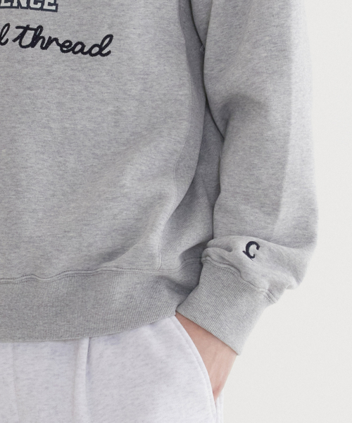 COVERNAT(カバーナット)の「クラシックアーチロゴ スウェット Melange Gray(スウェット・レディース・その他・XX-LARGE/X-SMALL/SMALL/MEDIUM/LARGE/X-LARGE)」の8枚目の写真