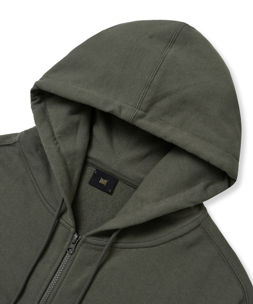 BROWNBREATH(ブラウンブレス)の「TAG HOOD ZIP UP - KHAKI(パーカー・メンズ・その他・MEDIUM/X-LARGE/2XL/LARGE/SMALL)」の8枚目の写真