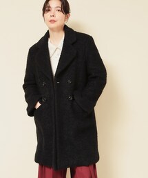 Sunauna（スーナウーナ）の「【COLLECTION LINE】ブークレーコート（チェスターコート）」