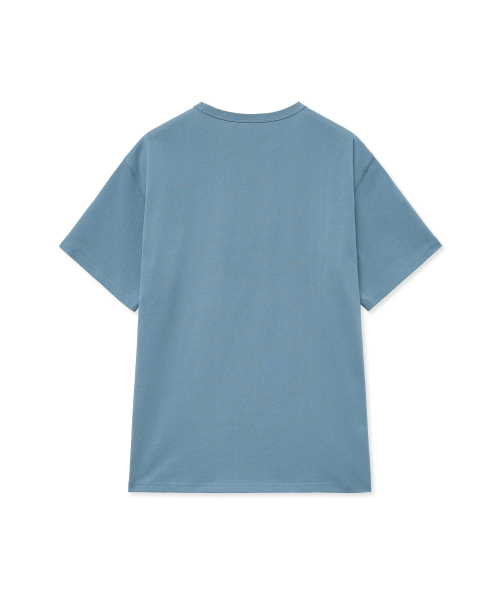 YALE（イェール）の「[2PACK]ヘビーウェイトスネルロゴ半袖Tシャツ_ホワイト/ブルーグレー（Tシャツ/カットソー・レディース・その他・MEDIUM/LARGE/X-LARGE）」の3枚目の写真