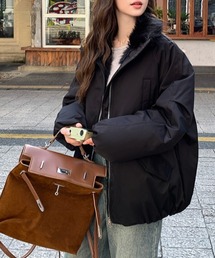 Diosfront（ディオスフロント）の「ファードッキング中綿ブルゾン（ダウンジャケット/コート）」