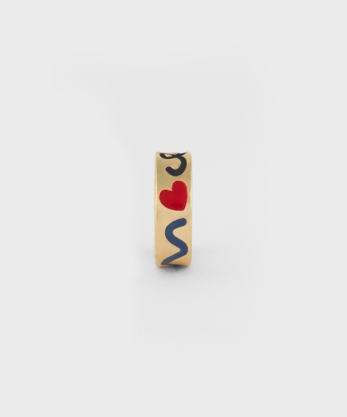 NONENON(ノンノン)の「DOODLE EARCUFF(3mm) SILVER925(18K GOLD PLATED)(ピアス(両耳用)・レディース・その他・FREE)」の2枚目の写真