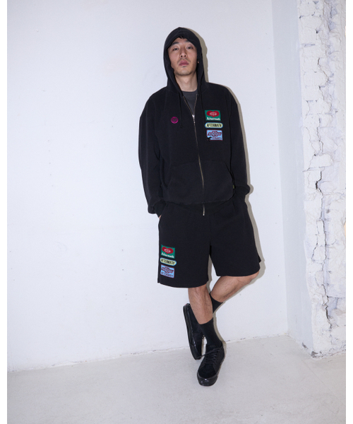 AFTERMATH(アフターマス)の「WAFFLE ZIP HOODIE (GREEN)(パーカー・レディース・グリーン・LARGE/X-LARGE/MEDIUM)」の4枚目の写真