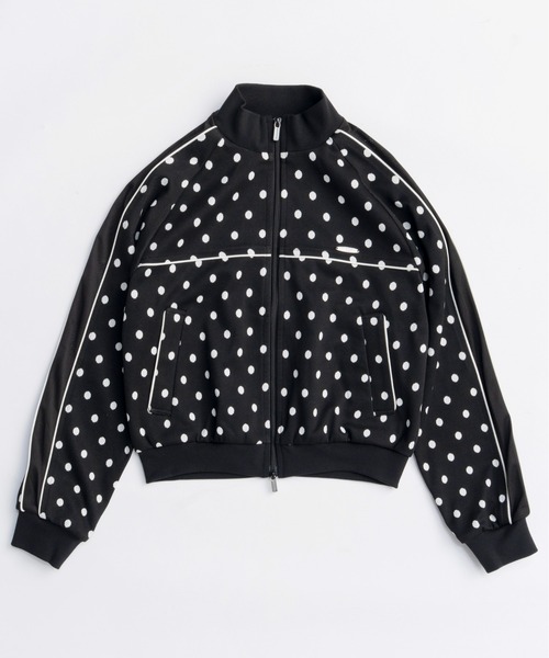 MAISON SPECIAL(メゾンスペシャル)の「Jacquard Jersey Tops/ジャガードジャージトップス(ジャージ・レディース・グリーン/グレー/ブラック・FREE)」の17枚目の写真