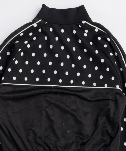 MAISON SPECIAL(メゾンスペシャル)の「Jacquard Jersey Tops/ジャガードジャージトップス(ジャージ・レディース・グリーン/グレー/ブラック・FREE)」の22枚目の写真