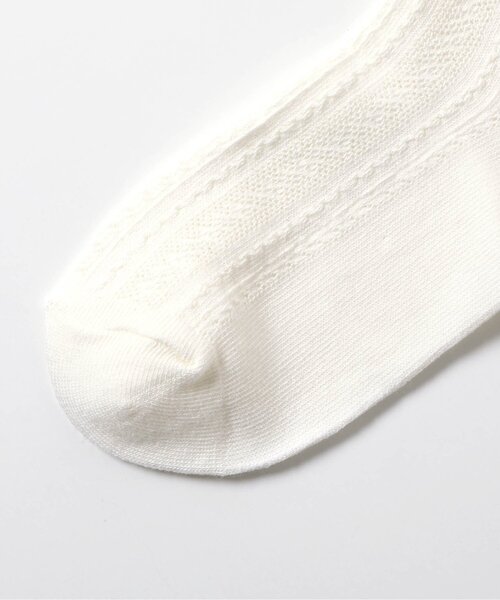 apres les cours（アプレレクール）の「フォーマルフリルハイソックス（ソックス/靴下・キッズ・グレー/オフホワイト/ネイビー・12/21/18/15 ）」の7枚目の写真