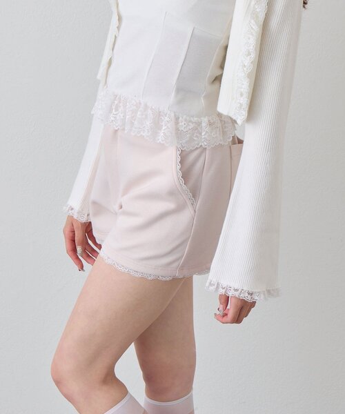 OLIVE des OLIVE（オリーブデオリーブ）の「ダンボールショートパンツ（その他パンツ・レディース・トップグレー/ピンク/ブラック・FREE）」の13枚目の写真