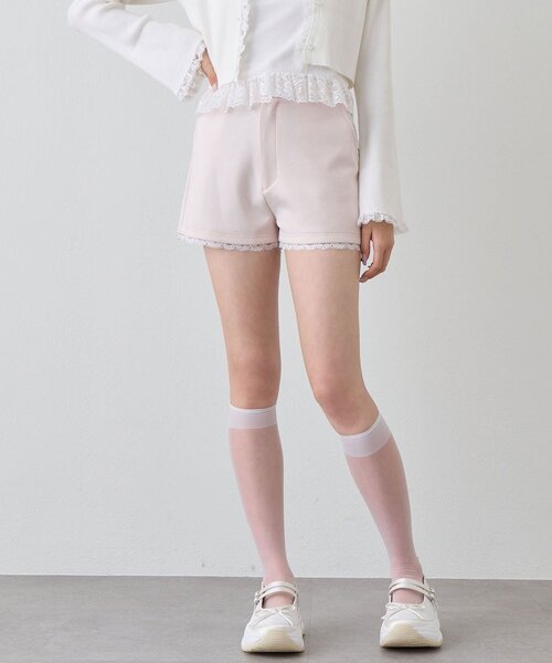 OLIVE des OLIVE（オリーブデオリーブ）の「ダンボールショートパンツ（その他パンツ・レディース・トップグレー/ピンク/ブラック・FREE）」の14枚目の写真