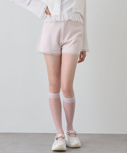 OLIVE des OLIVE（オリーブデオリーブ）の「ダンボールショートパンツ（その他パンツ・レディース・トップグレー/ピンク/ブラック・FREE）」の15枚目の写真