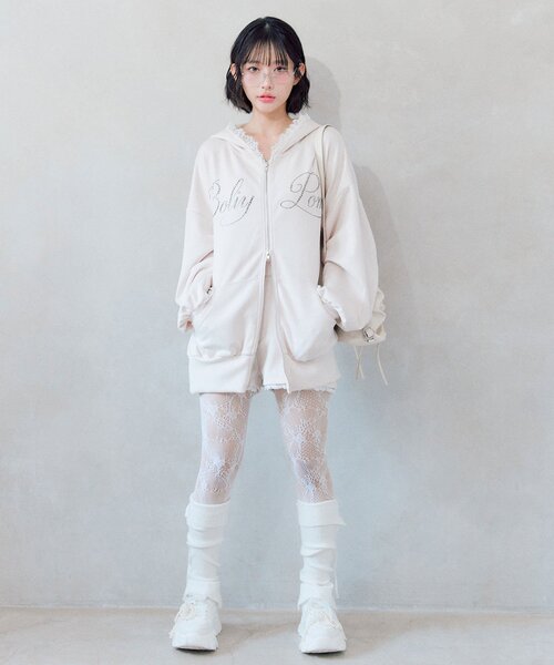 OLIVE des OLIVE（オリーブデオリーブ）の「ダンボールショートパンツ（その他パンツ・レディース・トップグレー/ピンク/ブラック・FREE）」の19枚目の写真