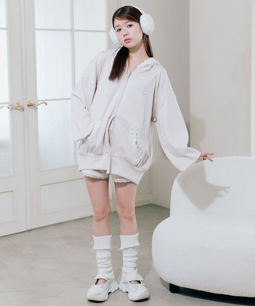 OLIVE des OLIVE（オリーブデオリーブ）の「ダンボールショートパンツ（その他パンツ・レディース・トップグレー/ピンク/ブラック・FREE）」の22枚目の写真