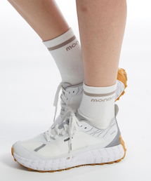 MONDAYFLOW（マンデーフロー）の「Lettering Socks_White（スポーツグッズ）」