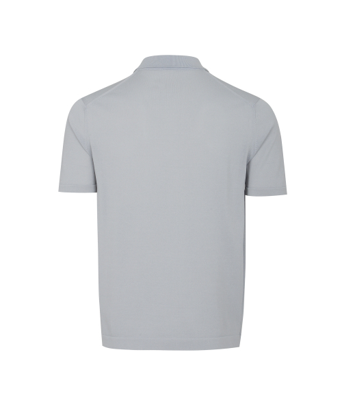 SOLEW（ソル）の「プレミアム半袖夏ニット_ライトグレー（ニット/セーター・メンズ・その他・SMALL/MEDIUM/LARGE）」の2枚目の写真