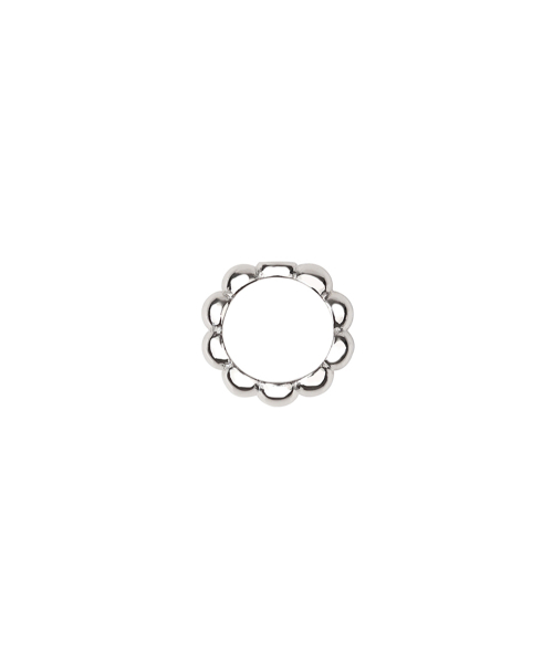 LOWOOL（ロウル）の「Cloud silver ring（リング・レディース・その他・8号 US-4/12号 US-6/19号 US-9h）」の3枚目の写真