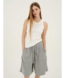 LLL DESIGN STUDIO（lllデザインスタジオ）の「Pointel Low Rise Bermuda Shorts_Heather Grey（その他パンツ）」