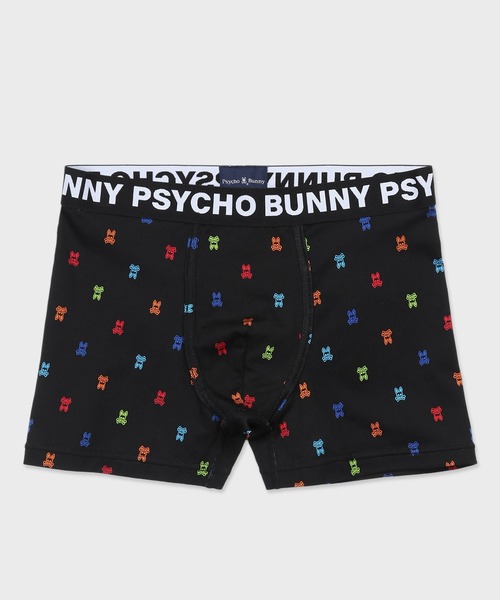 Psycho bunny サイコバニーのボクサーパンツ Mサイズ Psycho Bunny（サイコバニー）の「TRIPLE BUNNY アンダーウェア