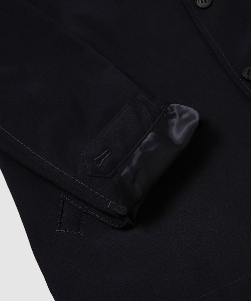 COMME des GARCONS HOMME(コム デ ギャルソン・オム)の「WOOL POPLIN BASIC JACKET(テーラードジャケット・メンズ・ブラック・XL)」の2枚目の写真