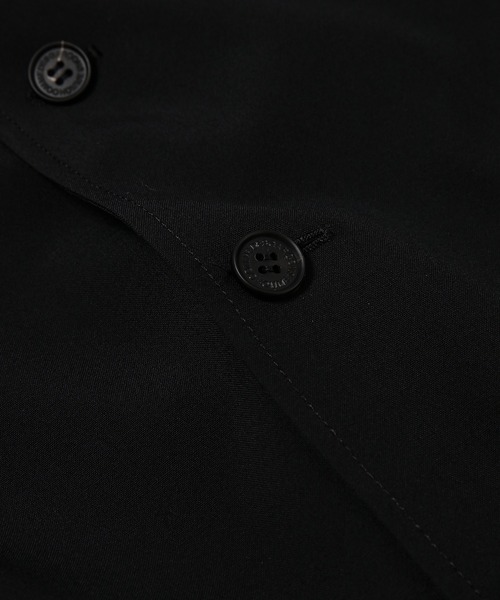 COMME des GARCONS HOMME(コム デ ギャルソン・オム)の「WOOL POPLIN BASIC JACKET(テーラードジャケット・メンズ・ブラック・XL)」の3枚目の写真