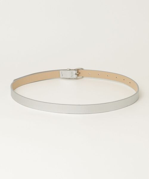 FUNALIVE（ファンアライブ）の「シンプル　V字型バックル 　スリムベルト（ベルト・レディース・ブラック/シルバー/ダークブラウン/レッド系その他/ブラウン・FREE）」の22枚目の写真