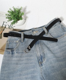 FUNALIVE | シンプル V字型バックル スリムベルト(ベルト)