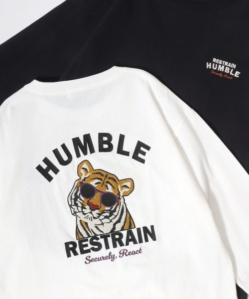 POWER TO THE PEOPLE(パワートゥーザピープル)の「2026SS POWER TO THE PEOPLE/パワートゥザピープル タイガー/馬/ネコ バック刺繍 ロングスリーブTシャツ レディース メンズ(Tシャツ/カットソー・メンズ・ブラック系その他/ブラック/ライトグレー/ホワイト/チャコール/ホワイト系その他・M/LL/L)」の3枚目の写真