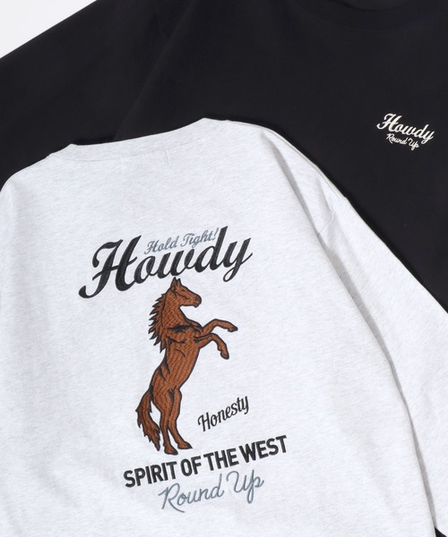 POWER TO THE PEOPLE(パワートゥーザピープル)の「2026SS POWER TO THE PEOPLE/パワートゥザピープル タイガー/馬/ネコ バック刺繍 ロングスリーブTシャツ レディース メンズ(Tシャツ/カットソー・メンズ・ブラック系その他/ブラック/ライトグレー/ホワイト/チャコール/ホワイト系その他・M/LL/L)」の6枚目の写真