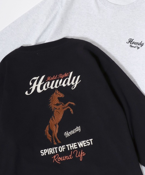 POWER TO THE PEOPLE(パワートゥーザピープル)の「2026SS POWER TO THE PEOPLE/パワートゥザピープル タイガー/馬/ネコ バック刺繍 ロングスリーブTシャツ レディース メンズ(Tシャツ/カットソー・メンズ・ブラック系その他/ブラック/ライトグレー/ホワイト/チャコール/ホワイト系その他・M/LL/L)」の4枚目の写真