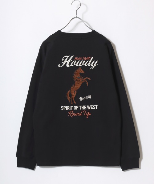 POWER TO THE PEOPLE(パワートゥーザピープル)の「2026SS POWER TO THE PEOPLE/パワートゥザピープル タイガー/馬/ネコ バック刺繍 ロングスリーブTシャツ レディース メンズ(Tシャツ/カットソー・メンズ・ブラック系その他/ブラック/ライトグレー/ホワイト/チャコール/ホワイト系その他・M/LL/L)」の17枚目の写真