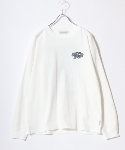 POWER TO THE PEOPLE(パワートゥーザピープル)の「2026SS POWER TO THE PEOPLE/パワートゥザピープル タイガー/馬/ネコ バック刺繍 ロングスリーブTシャツ レディース メンズ(Tシャツ/カットソー・メンズ・ブラック系その他/ブラック/ライトグレー/ホワイト/チャコール/ホワイト系その他・M/LL/L)」の16枚目の写真