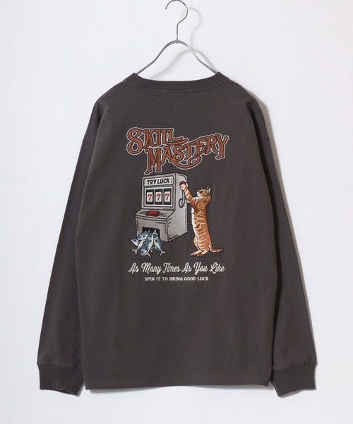 POWER TO THE PEOPLE(パワートゥーザピープル)の「2026SS POWER TO THE PEOPLE/パワートゥザピープル タイガー/馬/ネコ バック刺繍 ロングスリーブTシャツ レディース メンズ(Tシャツ/カットソー・メンズ・ブラック系その他/ブラック/ライトグレー/ホワイト/チャコール/ホワイト系その他・M/LL/L)」の13枚目の写真