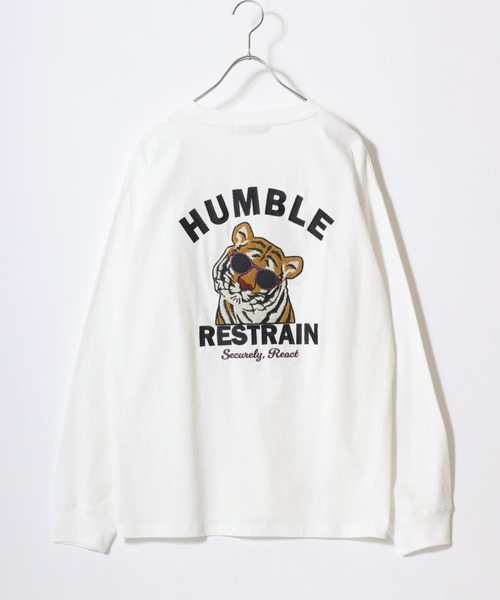 POWER TO THE PEOPLE(パワートゥーザピープル)の「2026SS POWER TO THE PEOPLE/パワートゥザピープル タイガー/馬/ネコ バック刺繍 ロングスリーブTシャツ レディース メンズ(Tシャツ/カットソー・メンズ・ブラック系その他/ブラック/ライトグレー/ホワイト/チャコール/ホワイト系その他・M/LL/L)」の11枚目の写真