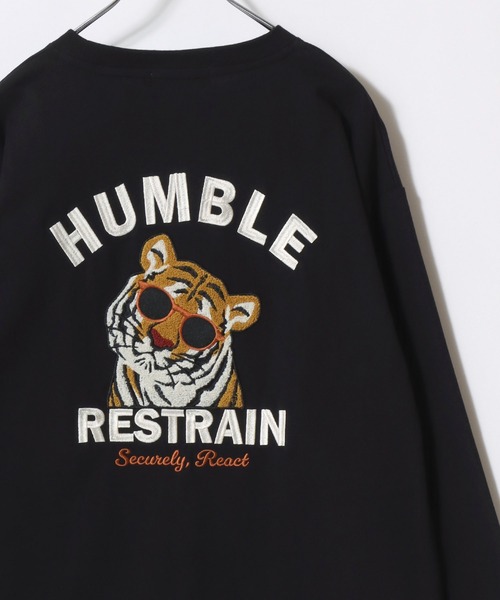 POWER TO THE PEOPLE(パワートゥーザピープル)の「2026SS POWER TO THE PEOPLE/パワートゥザピープル タイガー/馬/ネコ バック刺繍 ロングスリーブTシャツ レディース メンズ(Tシャツ/カットソー・メンズ・ブラック系その他/ブラック/ライトグレー/ホワイト/チャコール/ホワイト系その他・M/LL/L)」の21枚目の写真