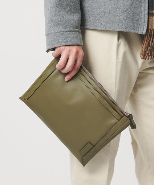 Daniel＆Bob（ダニエルアンドボブ）の「【別注】＜Daniel&Bob＞CLUTCH/クラッチバッグ（クラッチバッグ・メンズ・ブラック/オリーブ・FREE）」の19枚目の写真