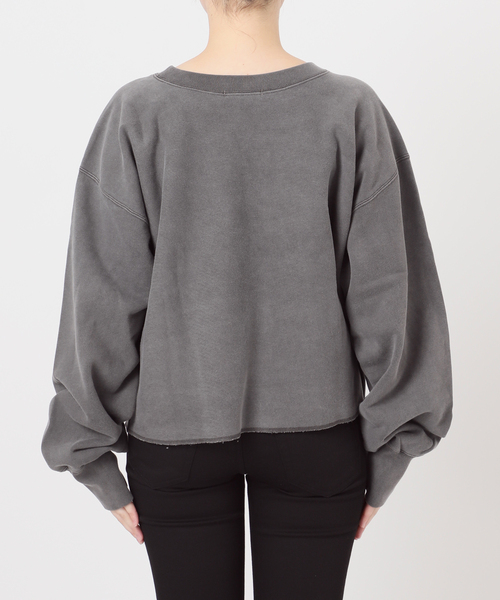 journalstandardHOLIDAY ダークグレースウェット 追加》CROPPED LOGO SWEAT（スウェット）｜JOURNAL STANDARD