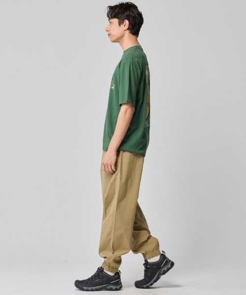 KRIFF MAYER（クリフメイヤー）の「【着る防虫】BUG PROOF プリントTシャツ フライ（防蚊加工・90'sレトロ・キャンプ・ドッグリンクコーデ）（Tシャツ/カットソー・メンズ・ブラウン/グリーン/ブラック・MEDIUM/LARGE/X-LARGE）」の6枚目の写真