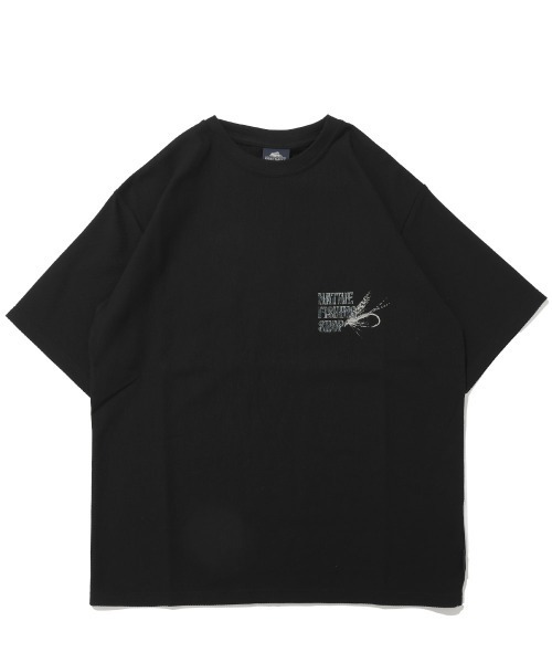 KRIFF MAYER（クリフメイヤー）の「【着る防虫】BUG PROOF プリントTシャツ フライ（防蚊加工・90'sレトロ・キャンプ・ドッグリンクコーデ）（Tシャツ/カットソー・メンズ・ブラウン/グリーン/ブラック・MEDIUM/LARGE/X-LARGE）」の17枚目の写真