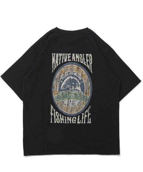 KRIFF MAYER（クリフメイヤー）の「【着る防虫】BUG PROOF プリントTシャツ フライ（防蚊加工・90'sレトロ・キャンプ・ドッグリンクコーデ）（Tシャツ/カットソー・メンズ・ブラウン/グリーン/ブラック・MEDIUM/LARGE/X-LARGE）」の18枚目の写真