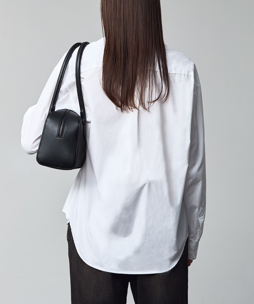 CALLNE（カルネ）の「【CALLNE】Square Box Tote Bag / スクエアボックストートバッグ（トートバッグ・メンズ・ブラック・FREE）」の5枚目の写真