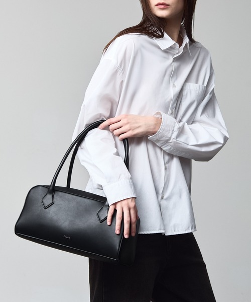 CALLNE（カルネ）の「【CALLNE】Square Box Tote Bag / スクエアボックストートバッグ（トートバッグ・メンズ・ブラック・FREE）」の9枚目の写真