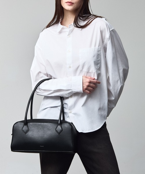 CALLNE（カルネ）の「【CALLNE】Square Box Tote Bag / スクエアボックストートバッグ（トートバッグ・メンズ・ブラック・FREE）」の10枚目の写真