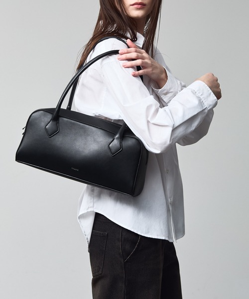 CALLNE（カルネ）の「【CALLNE】Square Box Tote Bag / スクエアボックストートバッグ（トートバッグ・メンズ・ブラック・FREE）」の11枚目の写真