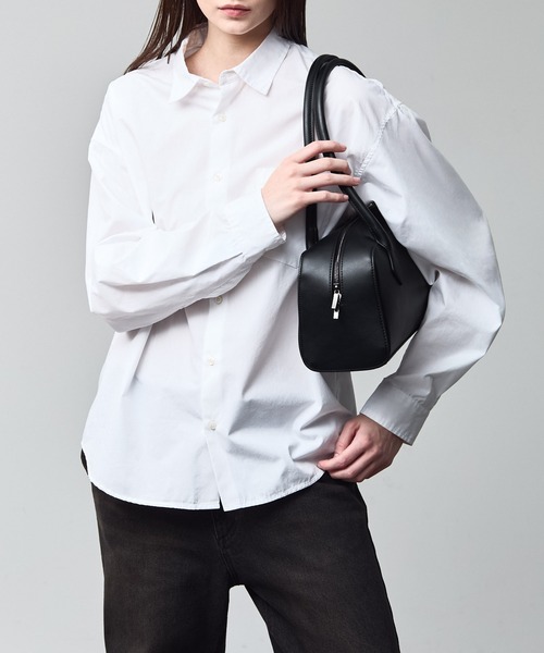 CALLNE（カルネ）の「【CALLNE】Square Box Tote Bag / スクエアボックストートバッグ（トートバッグ・メンズ・ブラック・FREE）」の15枚目の写真