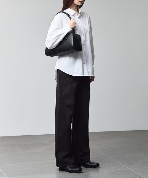 CALLNE（カルネ）の「【CALLNE】Square Box Tote Bag / スクエアボックストートバッグ（トートバッグ・メンズ・ブラック・FREE）」の22枚目の写真