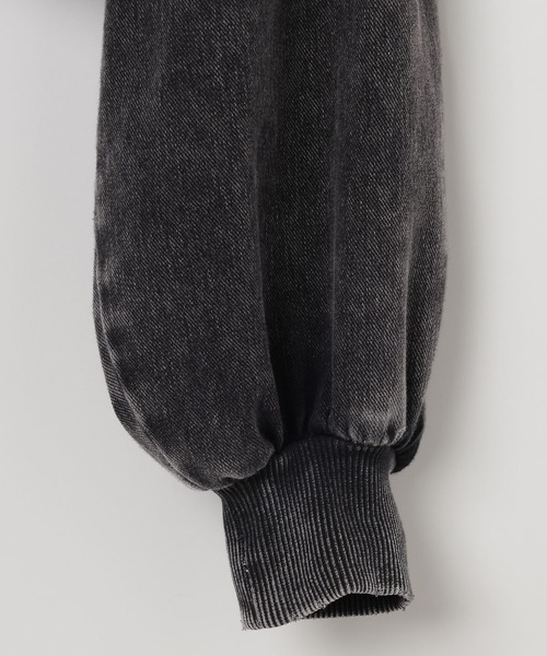 PAGEBOY（ページボーイ）の「＜まるでデニム見え！/紫外線カット/接触冷感＞マルデニZIPボレロ（カーディガン/ボレロ・レディース・ブラック/ブルー・FREE）」の20枚目の写真