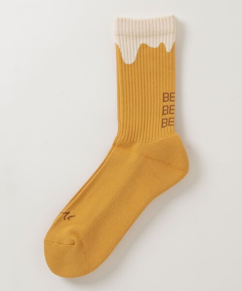 ROSTER SOX（ロスターソックス）の「【ROSTER SOX/ロスターソックス】別注 SAKE SOCKS（ソックス/靴下・メンズ・ホワイト系その他3/イエロー系その他3/ベージュ系その他/イエロー系その他/ホワイト系その他2/イエロー系その他2・FREE）」の6枚目の写真