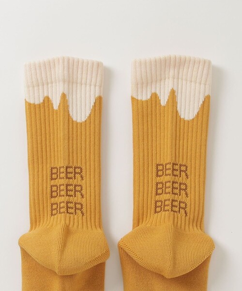 ROSTER SOX（ロスターソックス）の「【ROSTER SOX/ロスターソックス】別注 SAKE SOCKS（ソックス/靴下・メンズ・ホワイト系その他3/イエロー系その他3/ベージュ系その他/イエロー系その他/ホワイト系その他2/イエロー系その他2・FREE）」の11枚目の写真