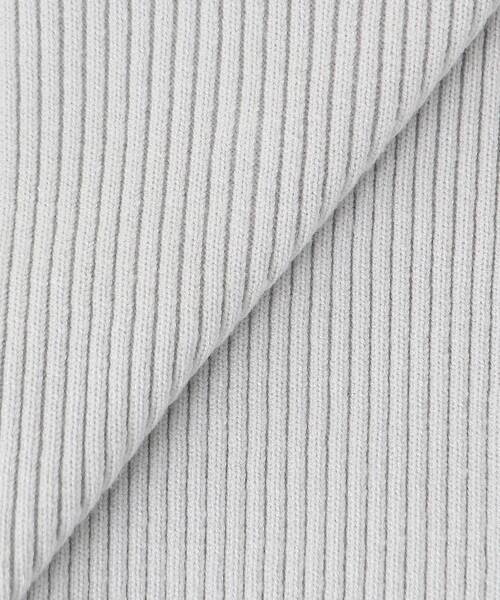 MAJESTIC LEGON(マジェスティックレゴン)の「リボンレース襟ニットカーディガン(カーディガン/ボレロ・レディース・アイボリー/ブラック/ピンク/ライトグレー/チャコールグレー・MEDIUM)」の9枚目の写真