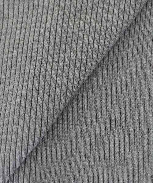 MAJESTIC LEGON（マジェスティックレゴン）の「リボンレース襟ニットカーディガン（カーディガン/ボレロ・レディース・アイボリー/ブラック/ピンク/ライトグレー/チャコールグレー・MEDIUM）」の7枚目の写真